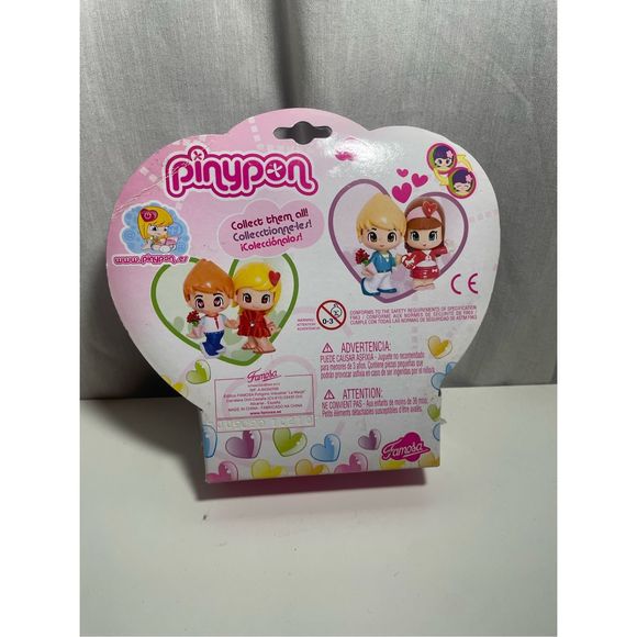 Anime Toy Set- Pinypon Famosa -Love Friends NEW 3” Figures+Extras - Picture 2 of 5
